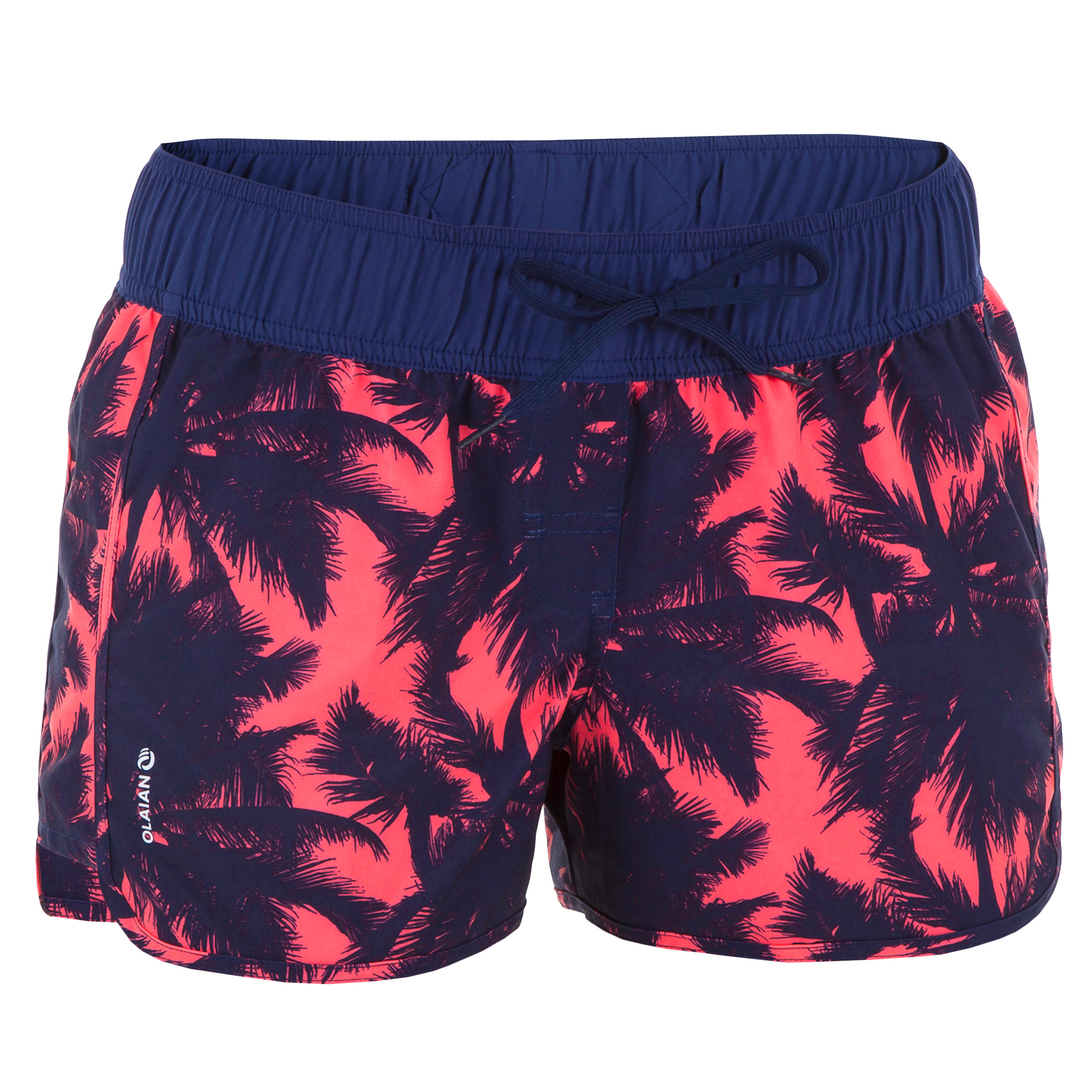 Boardshort Tini Y Surf Con Cintura Cordón Ajuste De Mujer Elástica Colorb qzVSUMGLp